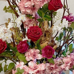 PEPS Flowers Galerij werk protfolio zijden kunstbloemen boeketten en decoarties